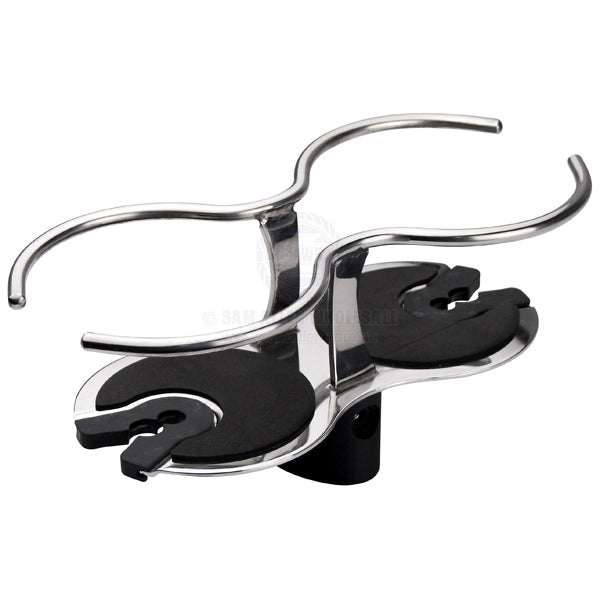 DRINK HOLDER - WINE GLASS - STAINLESS STEEL