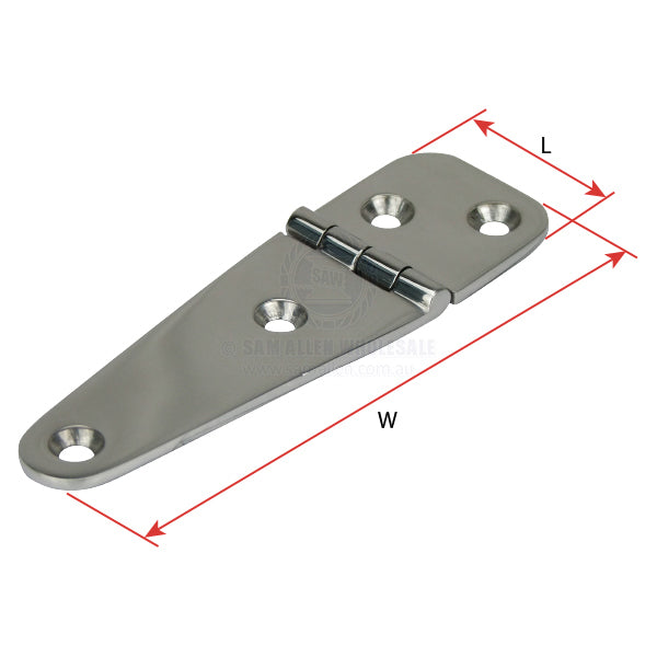 HINGES - CAST STAINLESS STEEL