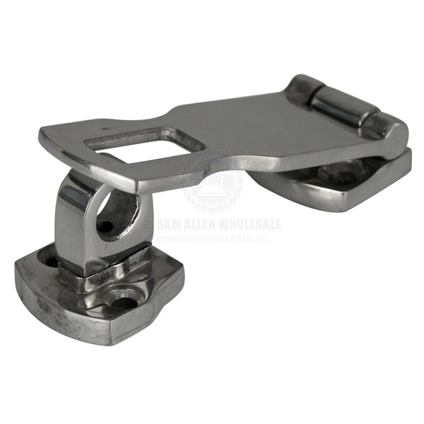 HASP & STAPLE - TWISTLOCK - CAST STAINLESS STEEL