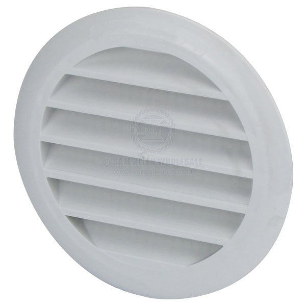 VENT - ROUND LOUVRE - PLASTIC