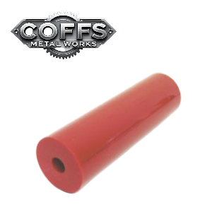 Flat Bilge Roller RED 12″ – 25mm ID boat trailer roller