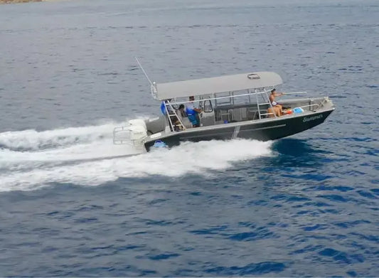 wolf Pack 7.9m Small V Bottom Aluminum Cargo Barges Landing Craft Boat