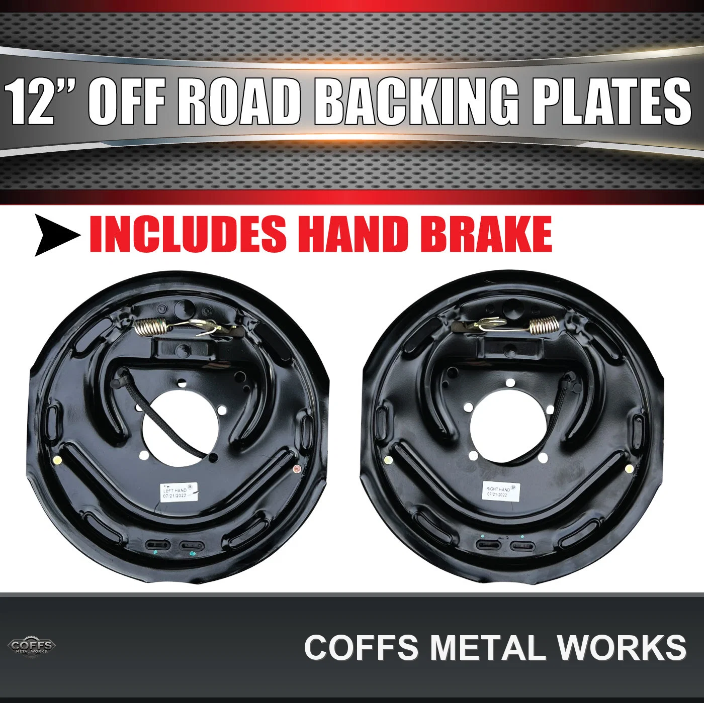 2x-12-off-road-trailer-caravan-electric-brake-backing-plates-park-brake-lever-coffs-met-03