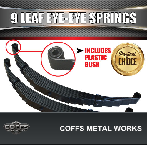 2x-45mm-x-6mm-trailer-caravan-9-leaf-eye-to-eye-shackle-springs-1600kg-rated-shot-peene-01