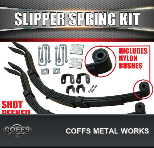 2x-5-leaf-45mm-x-6mm-eye-slipper-springs-with-hanger-u-bolt-kit-1000kg-coffs-metal-work-01