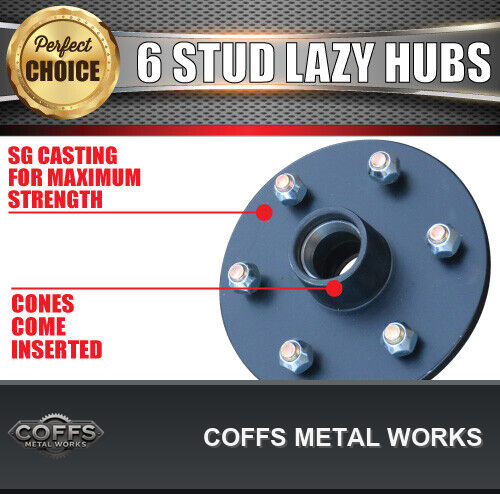 2x-6-stud-trailer-caravan-hubs-6-139-7-slimline-s-l-koyo-bearings-192-4mm-coffs-metal-w-02