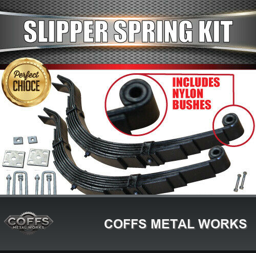 2x-7-leaf-trailer-caravan-45mm-x-8mm-eye-slipper-black-springs-with-hanger-u-bolt-kit-2-01