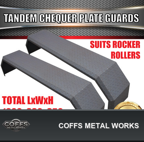 2x-off-road-1900mm-x-330mm-tandem-trailer-mudguards-chequer-steel-for-rocker-roller-spr-01