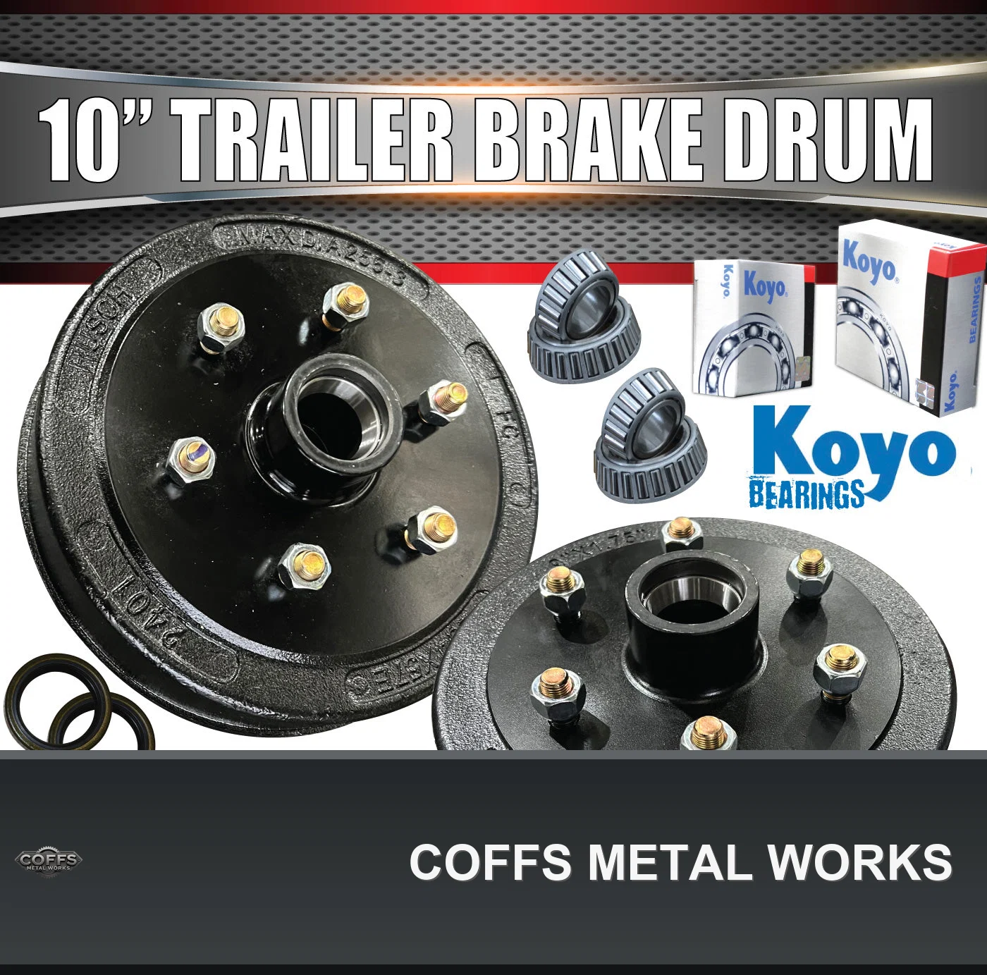 2x-trailer-10-drums-suit-6-stud-landcruiser-6-139-7-pcd-s-l-koyo-bearings-coffs-metal-w-01