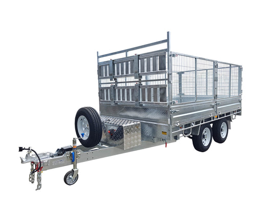 CCT 10×7 Flat Top / Flat Deck Trailer – 150×50×1800mm Drawbar | ATM 3500KG / 4500KG For Sale