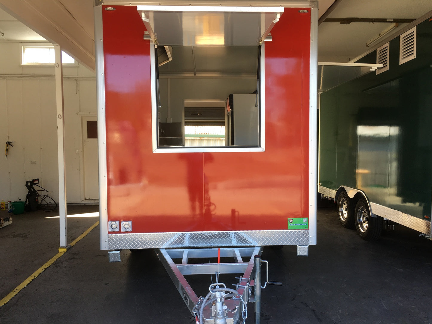 Food Trailer 3 x 2.1 metres Single Axle with Great Inclusions and Colours