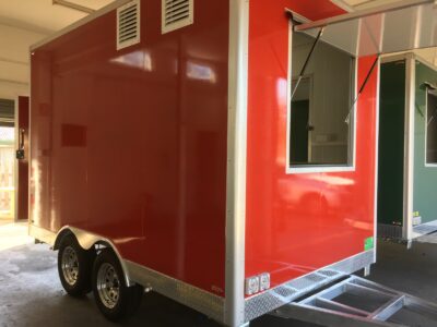 Food Trailer 3.5 x 2.1 meters Tandem with Great Inclusions and Colors