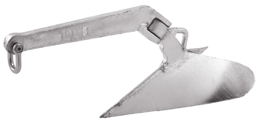 Viper Pro Series 35Lb 16Kg Galvanized Plough Anchor | Coffs Metal Works