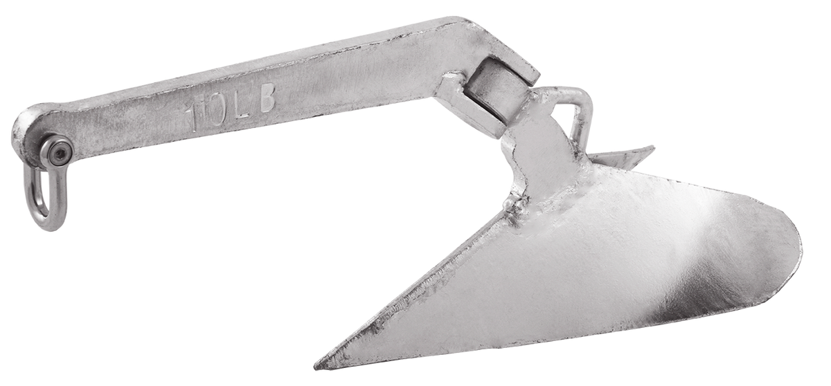 15Lb 7Kg Galvanised Plough Anchor | Coffs Metal Works