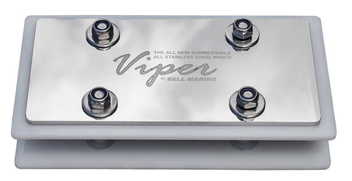 Viper Aluminium Boat Fitment Kit To Suit Viper Rapid & Gravity Feed Drum Winch | Coffs Metal Works