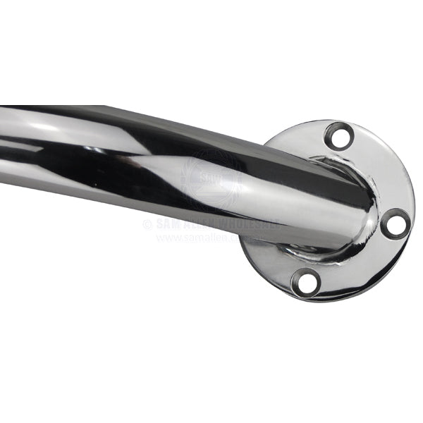 HAND RAILS - ROUND FLANGED MOUNT - S/S