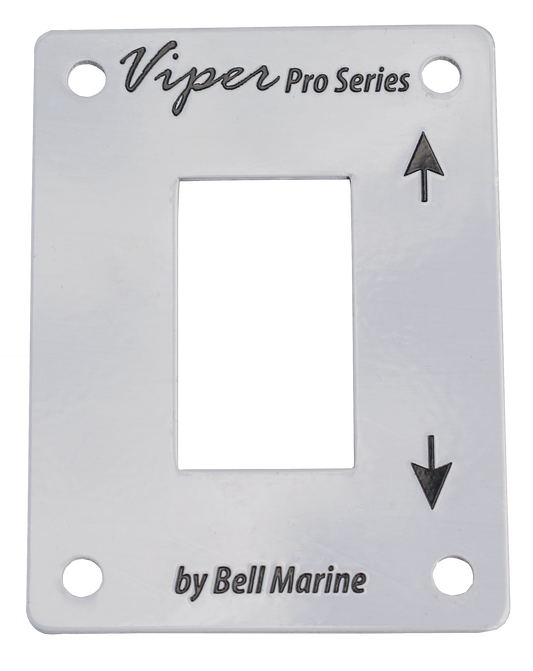 Viper Pro Series Aluminium Face Plate For Single Led Rocker Switch | Coffs Metal Works
