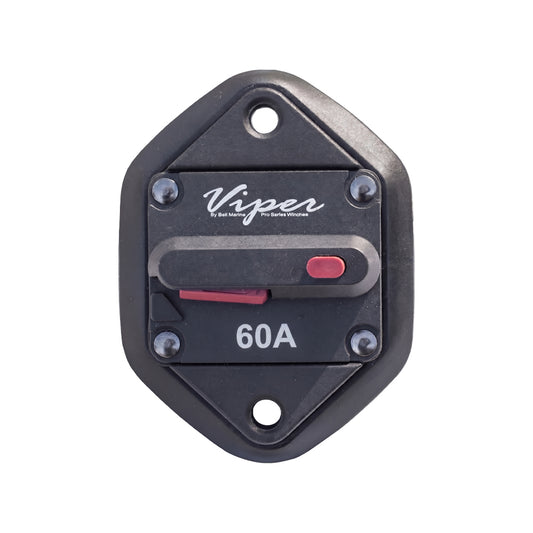 VIPER 60AMP FLUSH MOUNT MARINE CIRCUIT BREAKER | Coffs Metal Works