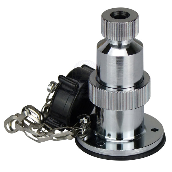 ELECTRICAL - CONNECTORS - CHROME PLATED BRASS