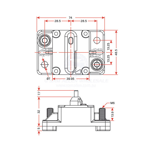 RELAXN ELECTRICAL - THERMAL CIRCUIT BREAKER