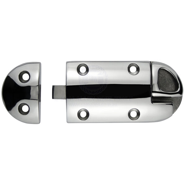 BARREL BOLT - HD SPRING LOADED - S/S