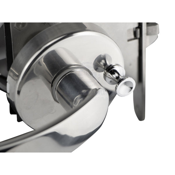 DOOR LOCK - MORTISE - STAINLESS STEEL - CONTEMPORARY HANDLE UNIVERSAL