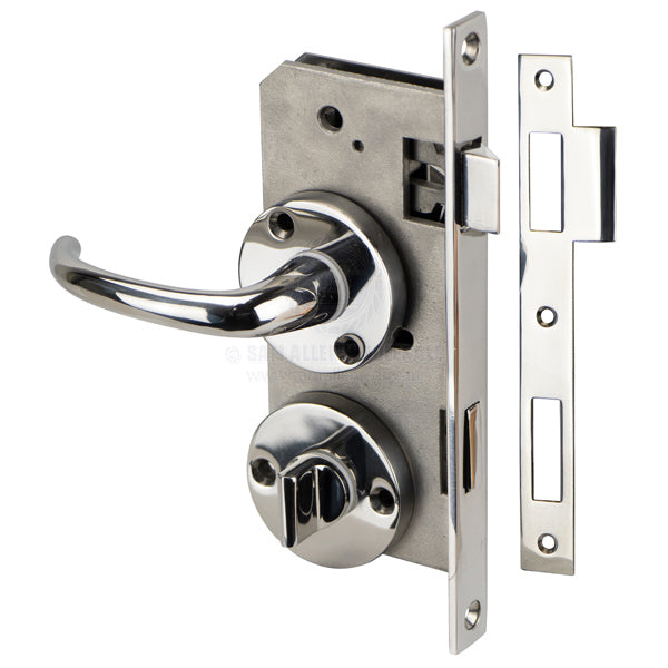 DOOR LOCK - MORTISE - STAINLESS STEEL