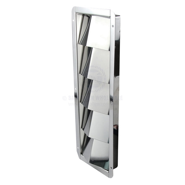 VENTS - RECTANGULAR LOUVRE - STAINLESS STEEL BLADE