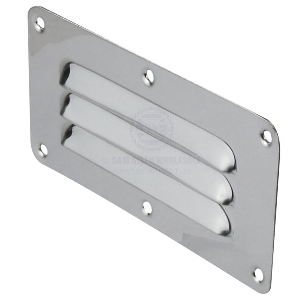 VENTS - RECTANGULAR LOUVRE - STAINLESS STEEL