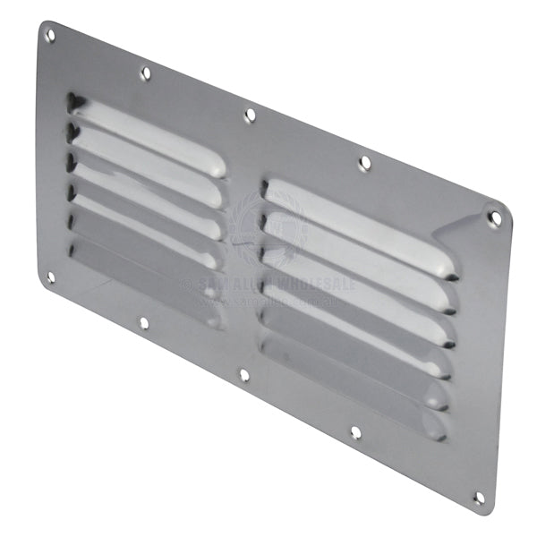 VENTS - RECTANGULAR LOUVRE - STAINLESS STEEL