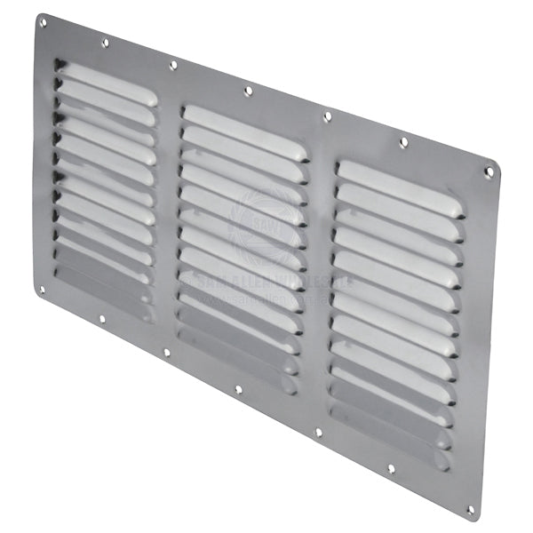 VENTS - RECTANGULAR LOUVRE - STAINLESS STEEL