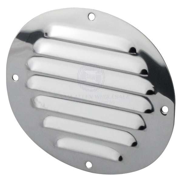 VENTS - OVAL LOUVRE - STAINLESS STEEL