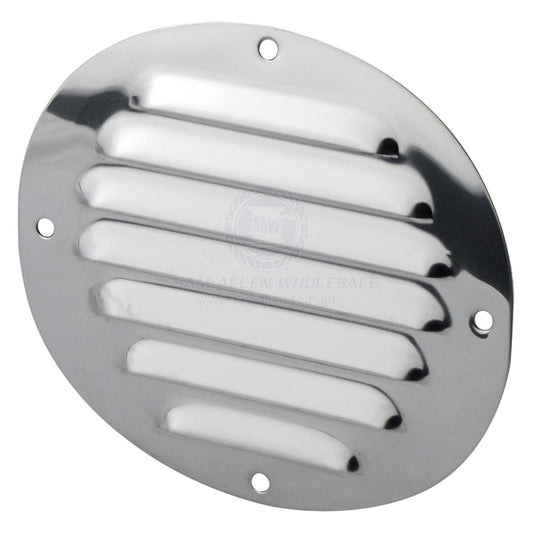 VENTS - OVAL LOUVRE - STAINLESS STEEL