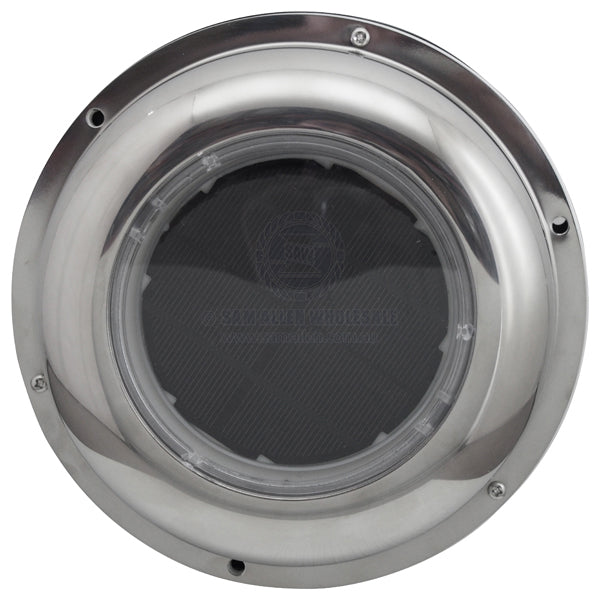 RELAXN VENTILATION INTAKE / EXHAUST FAN - SOLAR POWERED - STAINLESS STEEL