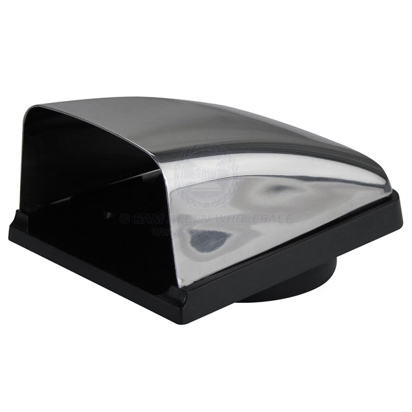 VENT - STAINLESS STEEL COWL WITH PLASTIC BASE