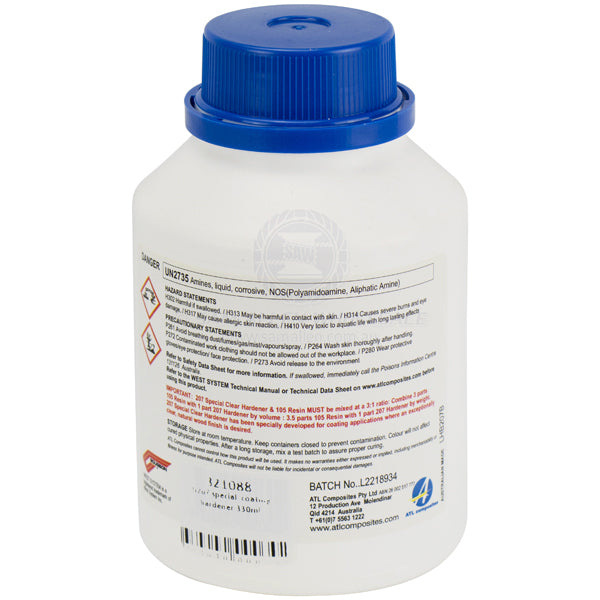 WEST SYSTEM HARDENER - 207 SPECIAL CLEAR