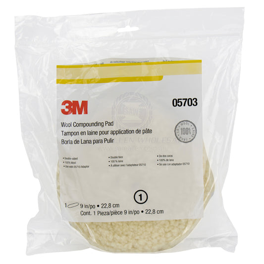 3M SUPERBUFF 100% WOOL COMPOUND PAD