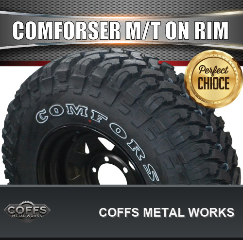 32x11-5r15l-t-comforser-m-t-mud-tyre-113q-6pr-on-15-black-steel-wheel-rim-32-11-5-15-co-05