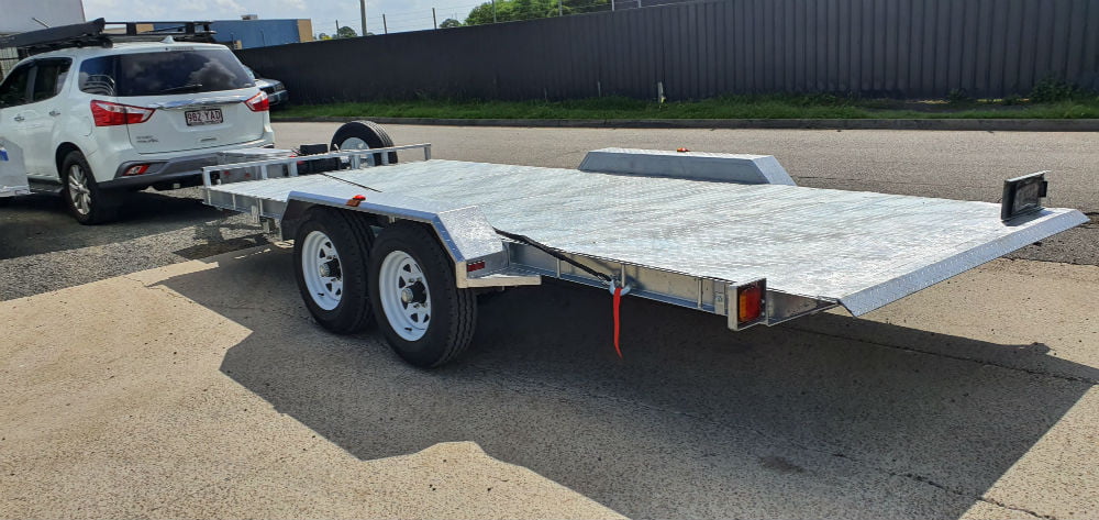 Car 5m x 2m (16.6)ft Hydraulic Tilt Trailer ATM 3500kg qld