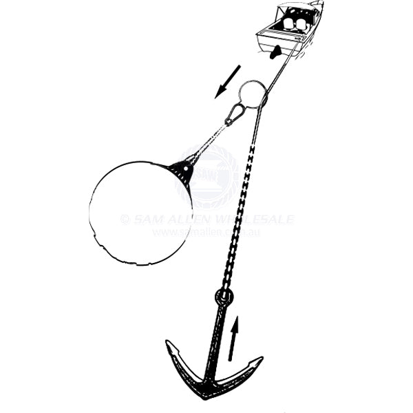 ANCHOR RETRIEVAL RING AND HOOK SET