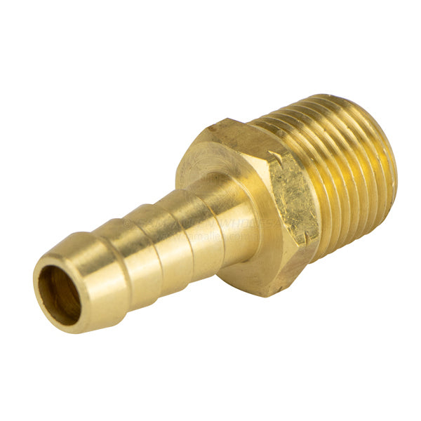 HOSE TAILS - MALE BRASS STRAIGHT
