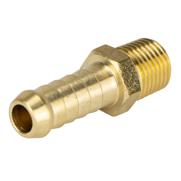 HOSE TAILS - MALE BRASS STRAIGHT
