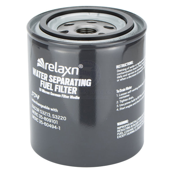 MERCURY WATER SEPARATING FUEL FILTER - RELAXN