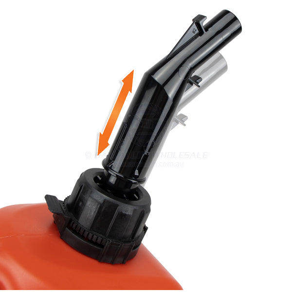 CAN-SB PRESS & POUR FUEL JERRY CAN - POLYETHYLENE HD