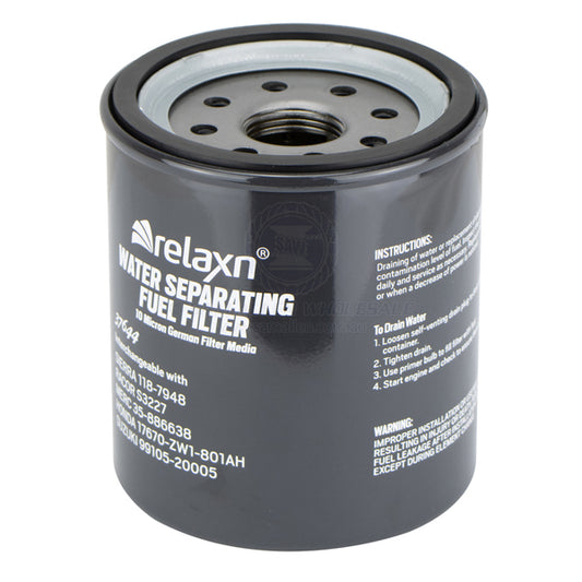 HONDA / RACOR WATER SEPARATING FUEL FILTER ELEMENT TO SUIT CLEAR BOWL - RELAXN