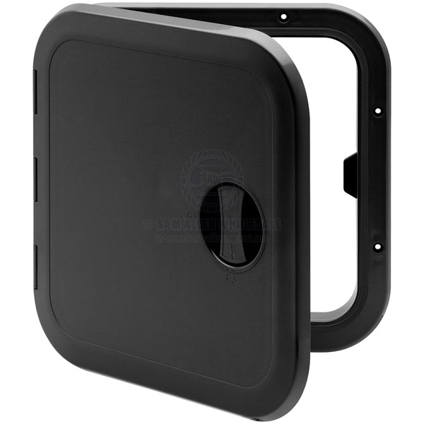 ACCESS HATCHES - REMOVABLE & FIXED HINGE - ASA PLASTIC - SINGLE HANDLE