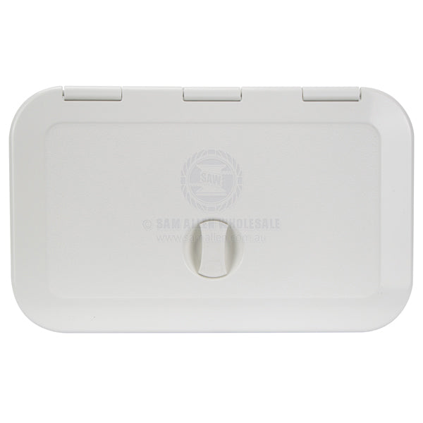 ACCESS HATCHES - REMOVABLE & FIXED HINGE - ASA PLASTIC - SINGLE HANDLE