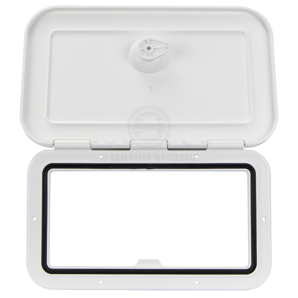 ACCESS HATCHES - REMOVABLE & FIXED HINGE - ASA PLASTIC - SINGLE HANDLE