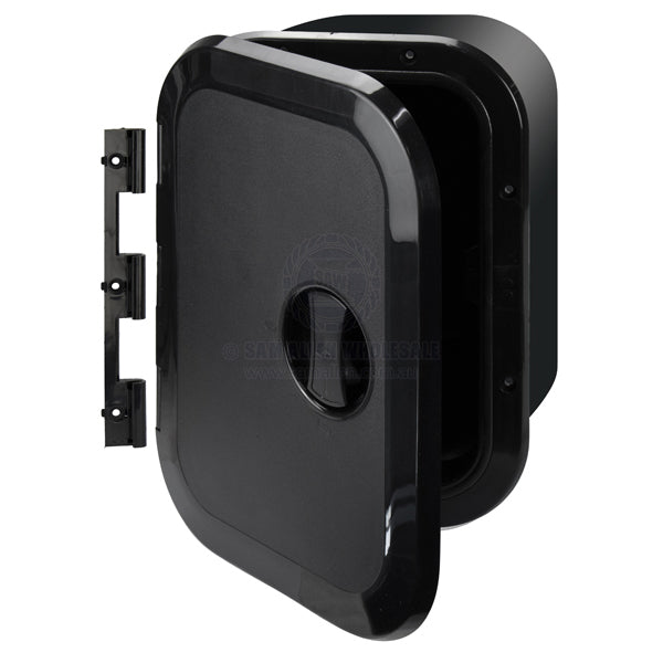 HATCHES - STORAGE BOXES WITH REMOVABLE & FIXED HINGE - ASA PLASTIC - SINGLE HANDLE