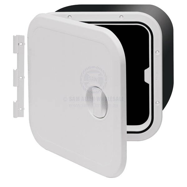 HATCHES - STORAGE BOXES WITH REMOVABLE & FIXED HINGE - ASA PLASTIC - SINGLE HANDLE
